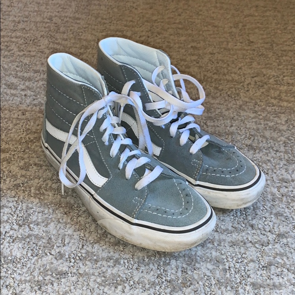 Blue High Top Vans